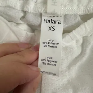Halara Women’s Casual Boxer Shorts Mid Rise White XS NEW Minimalist Loungewear thumbnail 5