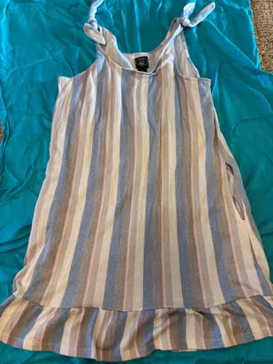 Laura Ashley striped Dress thumbnail 1