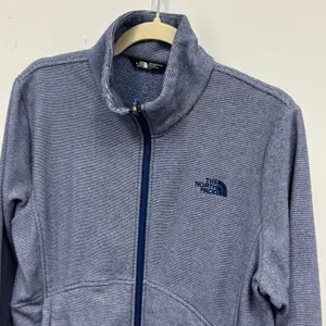 The North Face Womens Blue Wave Fleece Jacket NF0A2SVL Large Full Zip Base Layer thumbnail 4