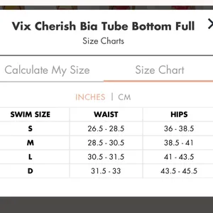{Vix} Brand New Cherish Bia Tube Full Bikini Bottoms thumbnail 10