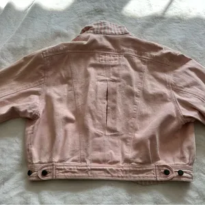 MBD by Bitterman Vintage 80s Pink Denim Jacket Size Medium thumbnail 9