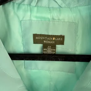 Mountain Lake Blue Lightweight Jacket thumbnail 3