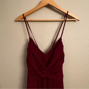 LULUS Event Ready‎ Backless Lace-Up Maxi Dress thumbnail 3