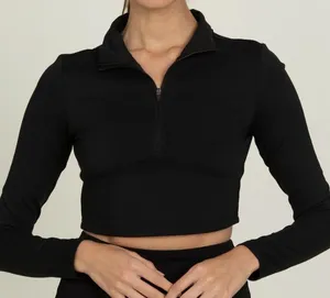 Gold Hinge Quarter Zip thumbnail 1