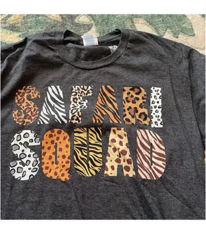 Safari Squad Animal Print Safari Vacation Safari Park Premium T-Shirt thumbnail 3