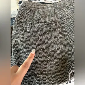 Sz 0 Free People Gray Herringbone Jogger Pants Pleated Trousers $158 MSRP thumbnail 11