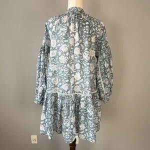 Marea Womens Elizabeth Mini Dress Size XS/S Boho Flowy Floral Cotton Lightweight thumbnail 7