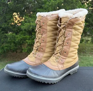 JBU by Jambu Lorna Cold-Weather Quilted Winter Duck Boots Tan Brown 9M thumbnail 1