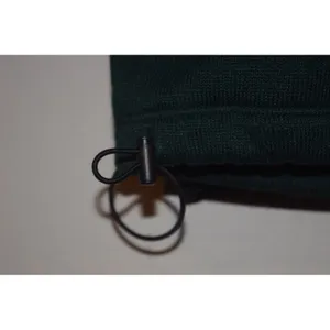 PINK Victoria's‎ Secret Dark Green Quarter Zip Fleece Sweatshirt Women's XS thumbnail 4