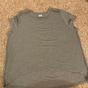 Athleta Heather Gray Short Sleeve Tee thumbnail 1