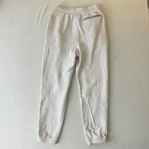 Jordan Flight Joggers Womens Small Beige Fleece‎ Sweatpants Jumpman Streetwear thumbnail 3