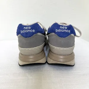 New Balance 574 Legacy Sneakers in Grey and Blue thumbnail 5