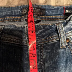 Silver Jeans Co Suki Mid Boot Distressed Super Stretch Jeans W28 L33 Medium Wash thumbnail 6