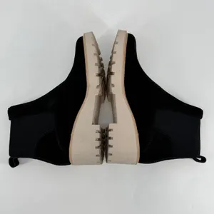 Dolce Vita Black Suede Chelsea Boots Lug Sole Platform‎ Ankle Booties Womens 9.5 thumbnail 4