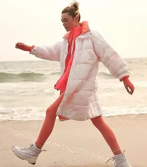 FP Movement Juno Packable Puffer Jacket reversible 1st Place neon down feel coat thumbnail 1