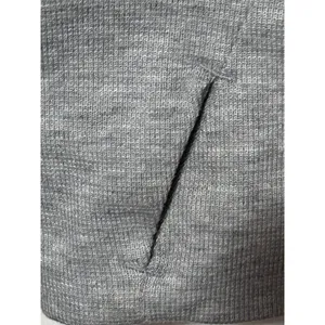 Victoria Sport Women's Gray Silver Hoodie with‎ Funnel Neck & Thumb Hole Size M thumbnail 4