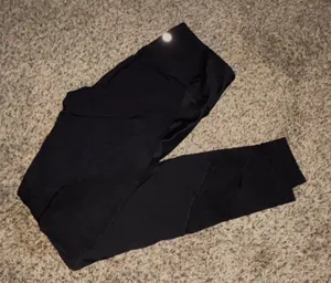 Lululemon black mesh leggings thumbnail 1