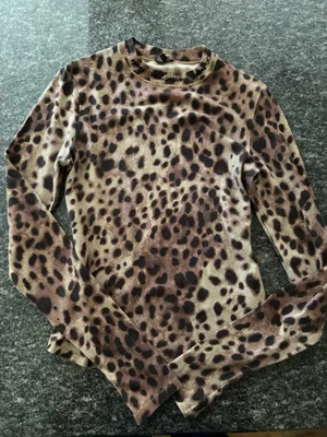 Dolce & Gabbana Skims Cheetah Long Sleeve thumbnail 1