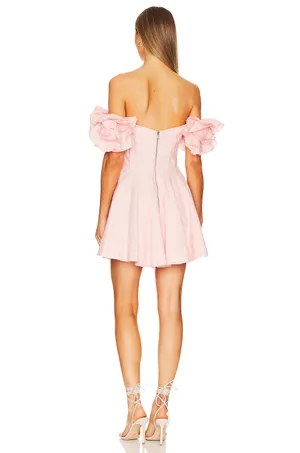 Bardot Sigma Mini Dress In Soft Pink thumbnail 2