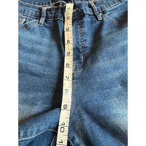 Nanette Lepore Women's Boyfriend Denim Shorts Size 8 Blue High-Rise 5" EUC thumbnail 4