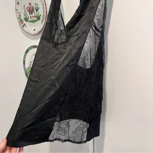 NEW Victorias Secret Chemise Black Lace Small thumbnail 3