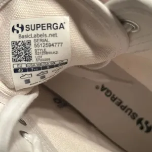 Superga White & Blue Embroidered Accent Alpina Plao Hightop Sneakers.(Size 7.5) thumbnail 14