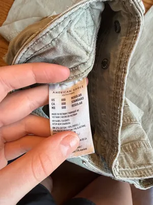 Green Cargo American Eagle Jeans thumbnail 5