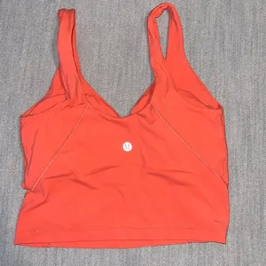 Lululemon Bright Coral Sleeveless Top 4 thumbnail 4