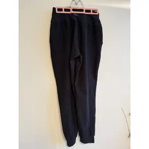 Beyond Yoga Womens High Waisted Joggers Charcoal Gray Heathered‎ Pockets Small thumbnail 3