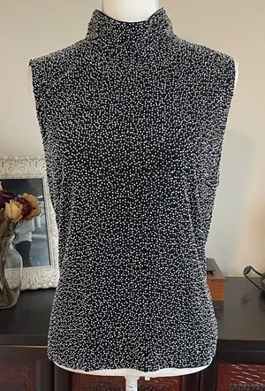 Carlisle Vintage Sparkle Beaded Formal Top size‎ 18 thumbnail 1
