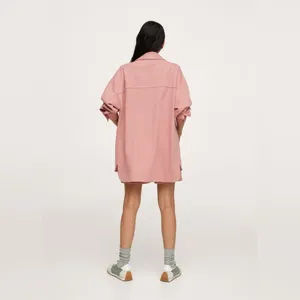 Mango Chest-Pocket Cotton Overshirt thumbnail 3
