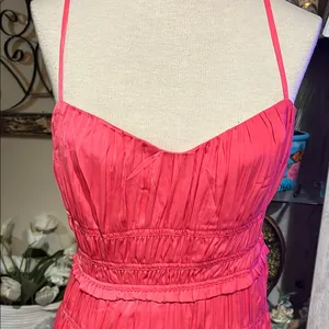 Anthropologie Elegant Pink Sleeveless Dress size 10 NWT thumbnail 11