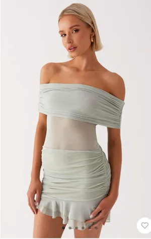Peppermayo Light Green Mini Dress thumbnail 1