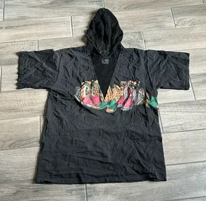 First of all kind cowboy boots hooded tshirt thumbnail 1