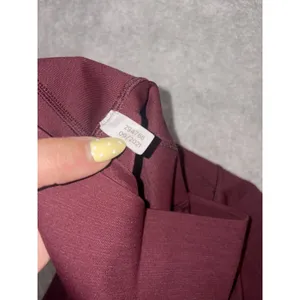 Outdoor Voices Tech Sweat Core 3 4 Leggings Womens Burgundy S Logo Mid Rise thumbnail 5
