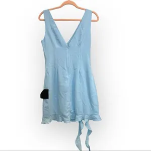 Lulus Darling Choice Light Blue Sleeveless Ruffled Mini Dress
Size Medium | NWT thumbnail 5
