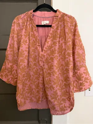 Anthropologie Cotton Blouse thumbnail 1