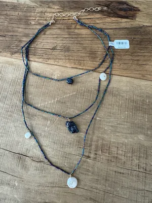 NWT Free People Ariana Ost Celebrate Layer Necklace thumbnail 2