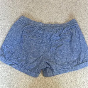 Women's Blue Casual Shorts thumbnail 4