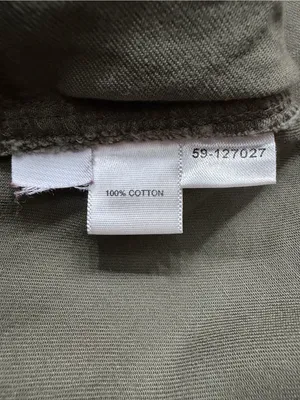 Ann Taylor LOFT Olive Green Cotton Flounce Mini Skirt Size 10 thumbnail 7