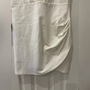 Lulu's Ivory V-Neck Mini Dress thumbnail 7