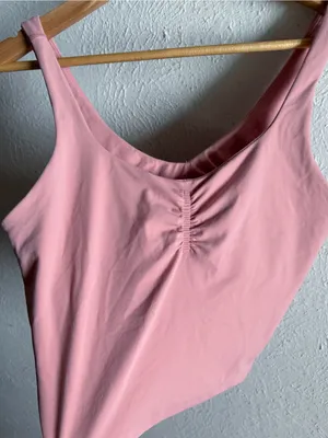 Lululemon Align Gathered-Front Tank Top Pink Puff Sz 8 thumbnail 4