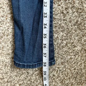 🦋 Abercrombie and Fitch Dark Wash Denim Skinny Jeans 2R 26 thumbnail 7