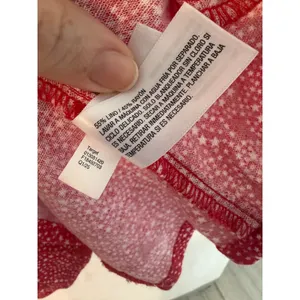 Universal Thread Red Paisley Star Mini Dress Womens Size‎ M NWT Linen Blend thumbnail 9