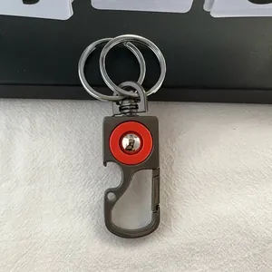 Car Keychain Carabiner Keychain for Men Women Key Rings Bottle Opener thumbnail 3