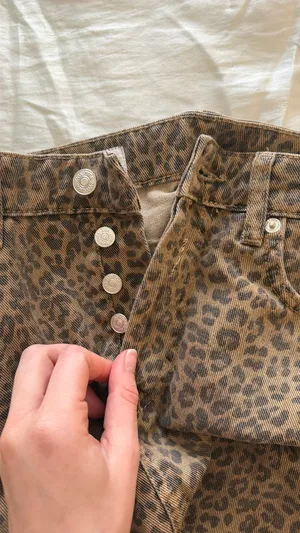 ZARA Leopard Mini Skirt XS thumbnail 7