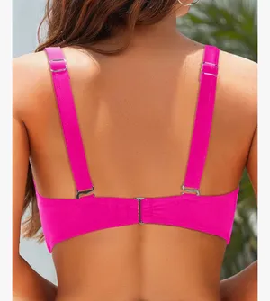 Daci Wide Adjustable Straps,Unremovable Cups for Fixed Lift,Full bikini top thumbnail 3