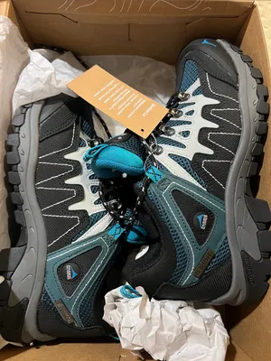 Pacific Mountain Dutton Lo Women's Blue Black Waterproof Hiking Shoes 9 thumbnail 3