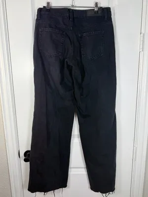 PacSun Women's Black Low Rise Baggy Jeans thumbnail 6