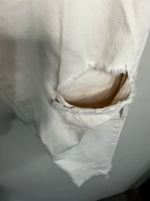 Levis Quality Premium High Loose Tapered Light Pink‎ Denim Jeans thumbnail 7